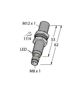 Inductive Sensor - With Increased Switching Distance
