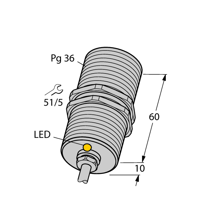 Inductive Sensor - (BI25-G47-AP4X)