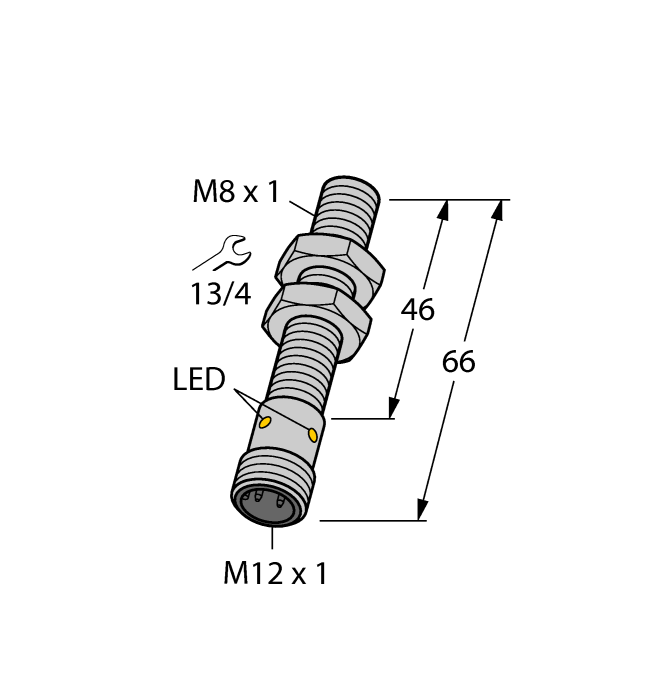 Inductive Sensor - Stainless Steel Front (BI3-EG08FE-AN6X-H1341)