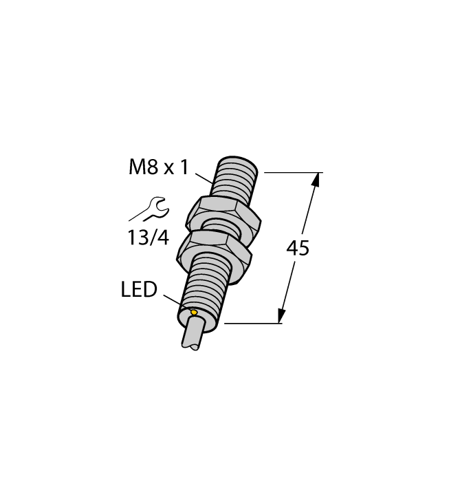 Inductive Sensor - Stainless Steel Front (BI3-EG08FE-AP6X)