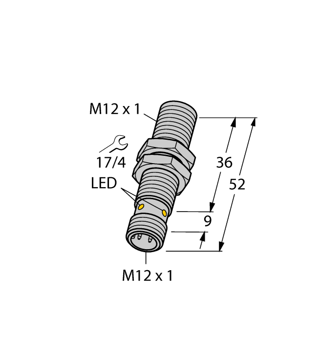 Inductive Sensor - (BI3U-EM12H-AP6X-H1141)