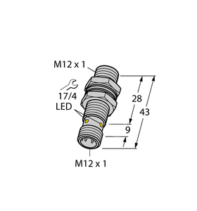Inductive Sensor - With Increased Switching Distance