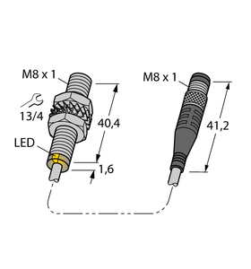 Magnetic Field Sensor - Magnetic-inductive Proximity Sensor