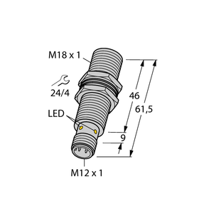 Magnetic Field Sensor - Magnetic-inductive Proximity Sensor