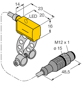 Magnetic Field Sensor - For Pneumatic Cylinders
