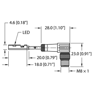 Magnetic Field Sensor - For Pneumatic Cylinders