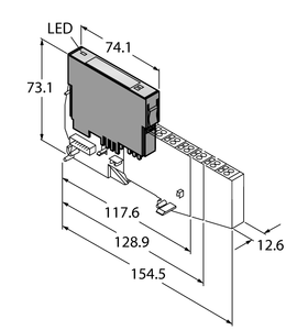 BL20 electronic module - RS232 Interface