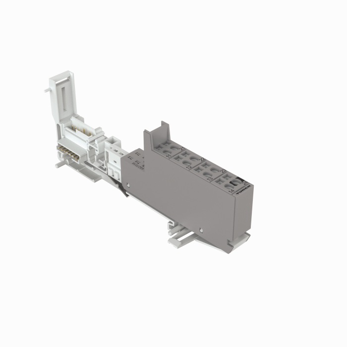 BL20 base module - Tension spring connection (BL20-P4T-SBBC)
