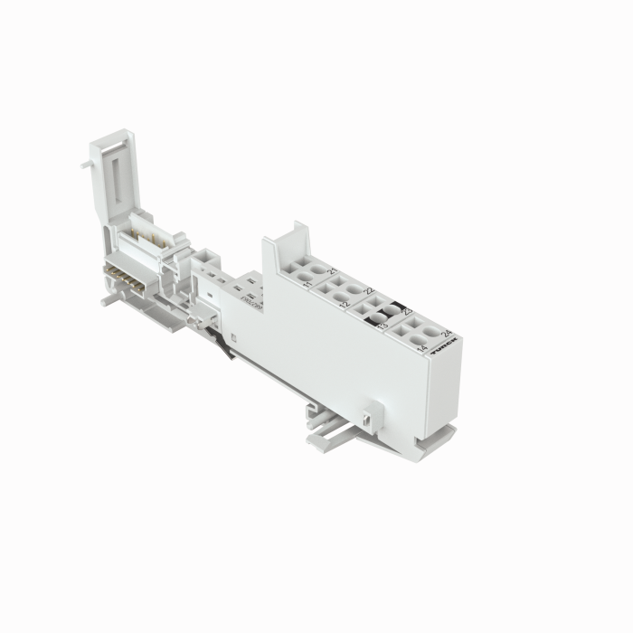 BL20 base module - Tension spring connection (BL20-S4T-SBCS)
