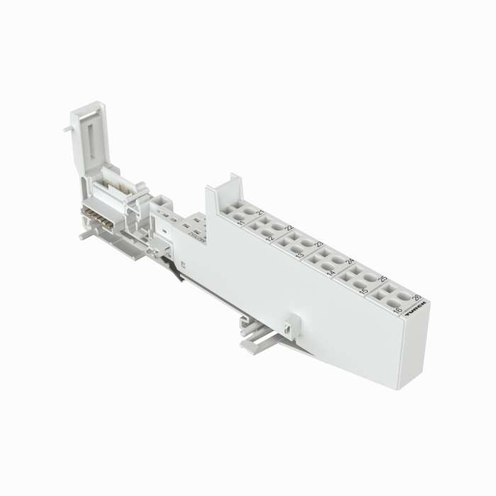 BL20 base module - Tension spring connection (BL20-S6T-SBBSBB)