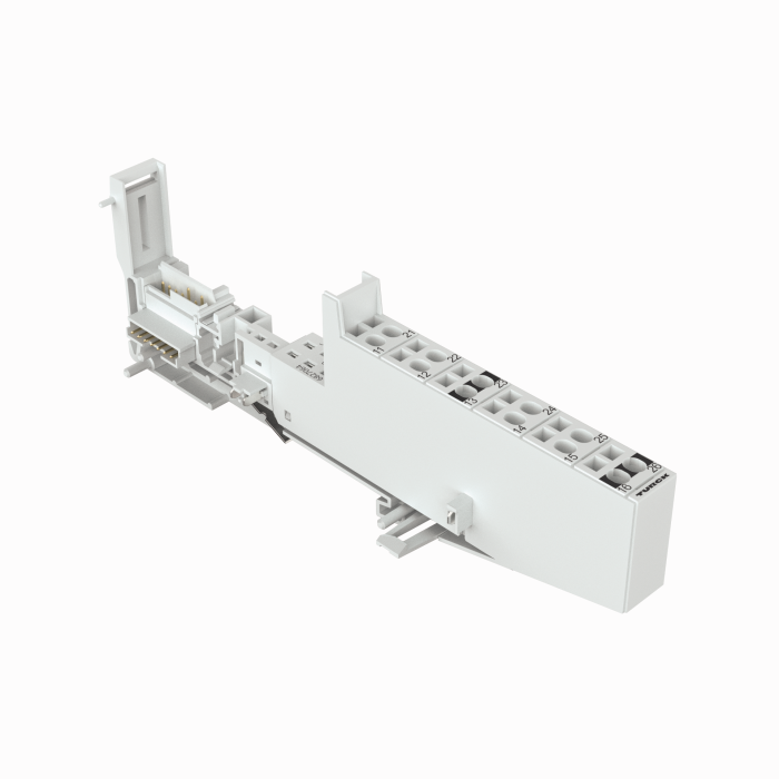 BL20 base module - Tension spring connection (BL20-S6T-SBCSBC)