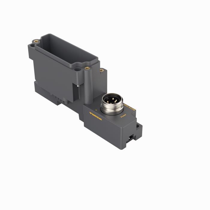BL67 base module - 1 × 7/8” Connector, 5-pin, Only Load Voltage (BL67-B-1RSM-VO)