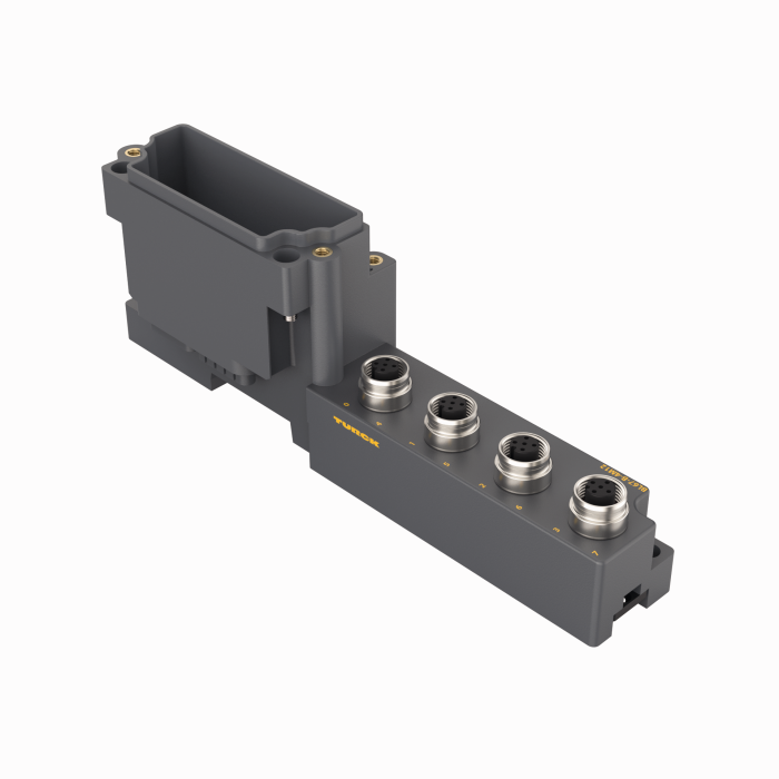 BL67 base module - 4 × M12 Connector, 5-pin (BL67-B-4M12)