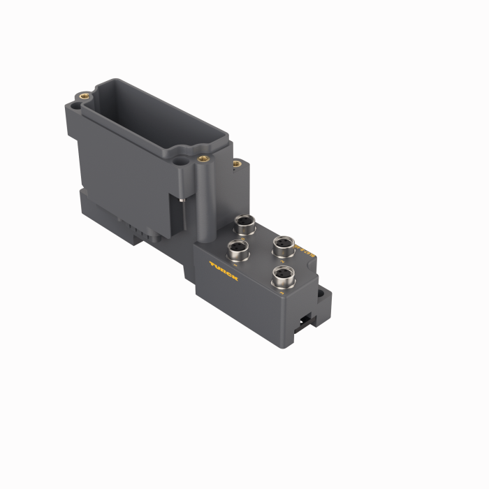 BL67 base module - 4 × M8 Connector, 3-pin (BL67-B-4M8)