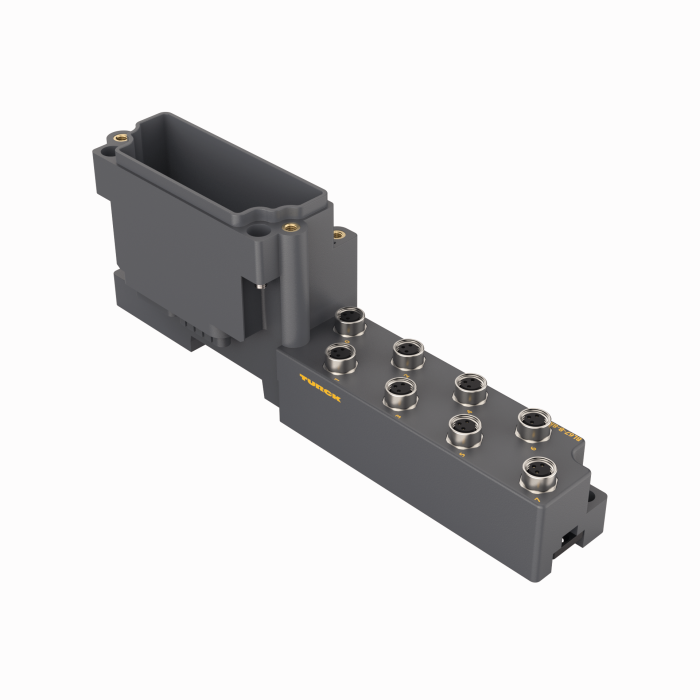 BL67 base module - 8 × M8 Connector, 3-pin (BL67-B-8M8)