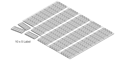 Accessories for BL67 - 50 × Labels for Inscription of the BL67 Electronic Modules