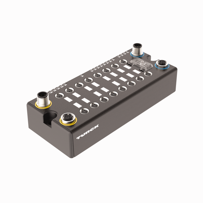BL compact™ fieldbus station for DeviceNet™ - 16 Configurable Digital PNP Channels (BLCDN-16M8LT-8XSG-PD-8XSG-PD)