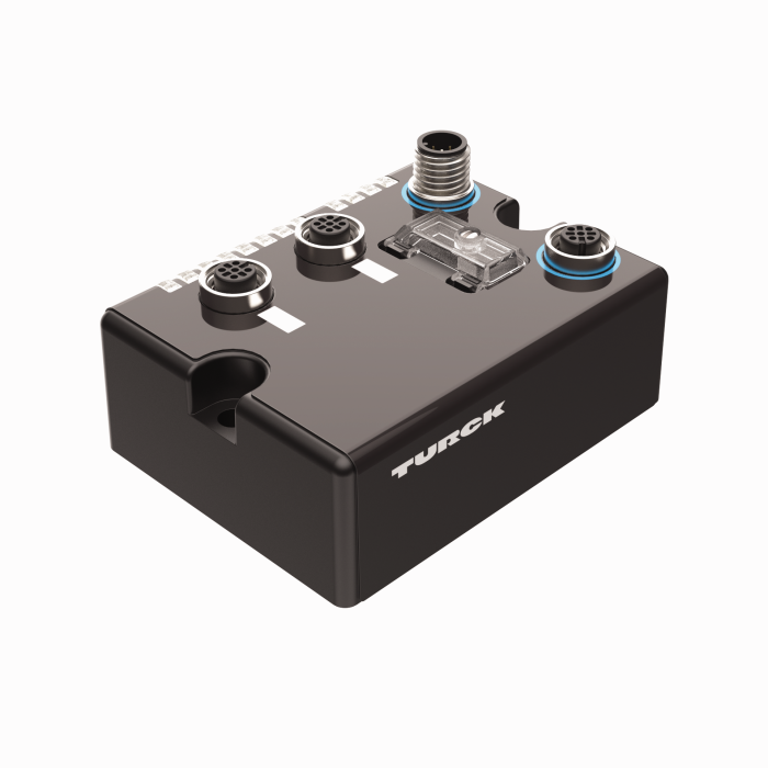 BL compact™ fieldbus station for DeviceNet™ - Interface for Connection of 2 BL ident Read/Write Heads (HF/UHF) (BLCDN-2M12S-2RFID-S)