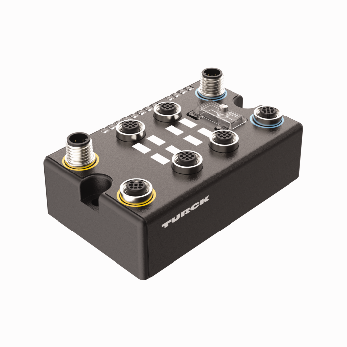 BL compact™ fieldbus station for DeviceNet™ - 8 Configurable Digital PNP Channels (BLCDN-4M12MT-8XSG-PD)