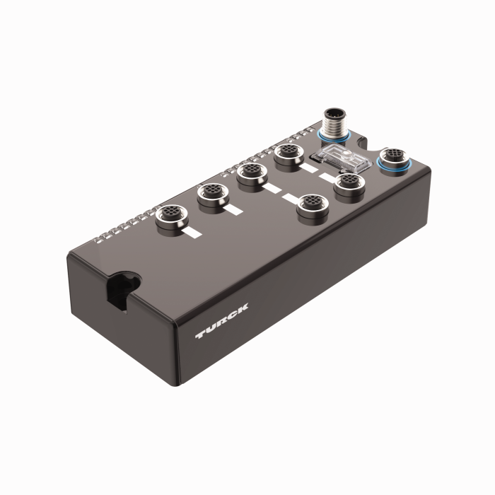 BL compact™ fieldbus station for DeviceNet™ - 4 Analog Inputs for Current or Voltage and 2 Analog Outputs for Voltage (BLCDN-6M12L-4AI-VI-2AO-V)