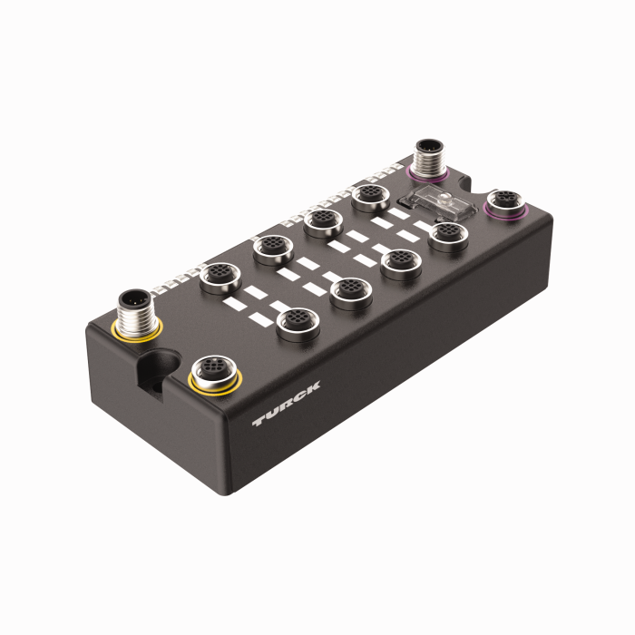 BL compact™ fieldbus station for PROFIBUS-DP - 16 Configurable Digital PNP Channels (BLCDP-8M12LT-8XSG-P-8XSG-P)