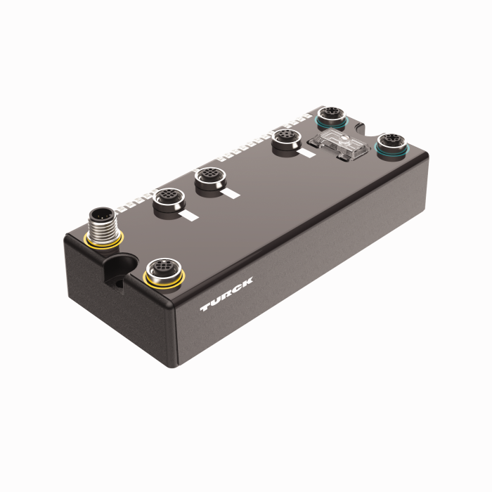 BL compact™ multiprotocol fieldbus station for Industrial Ethernet - RS232 Interface and Interface for Connection of 2 BL ident Read/Write Heads (HF/UHF) (BLCEN-3M12LT-1RS232-2RFID-S)