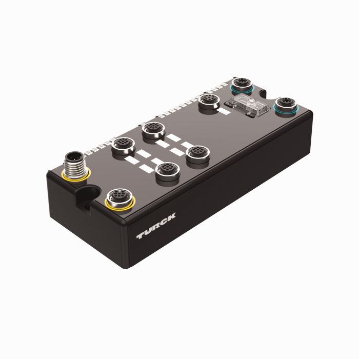BL compact™ multiprotocol fieldbus station for Industrial Ethernet - Digital Counter/Encoder Interface and 8 Digital PNP Inputs (BLCEN-5M12LT-1CNT-ENC-8DI-PD)
