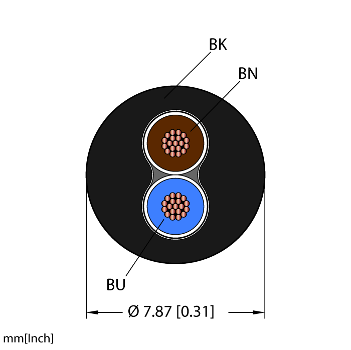 Fieldbus Technology Cable - Reelfast™ Bulk Cable (BLK,PVC,2X16,ITCERDB,MS40,AS-I)