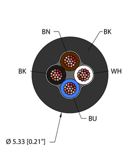 Instrumentation Tray Cable - Reelfast Bulk Cable