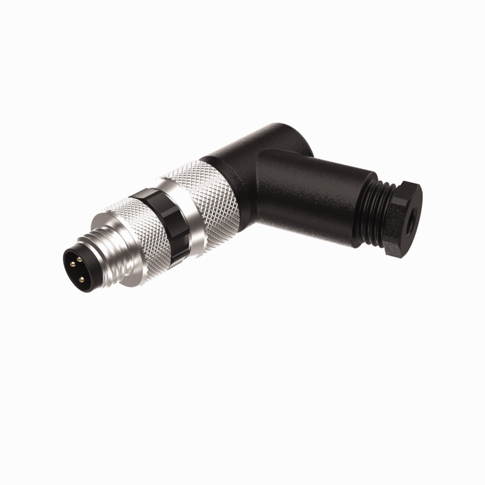 Actuator and Sensor Field Wireable - M8 × 1, Male, Right Angle (BS 5243-0)