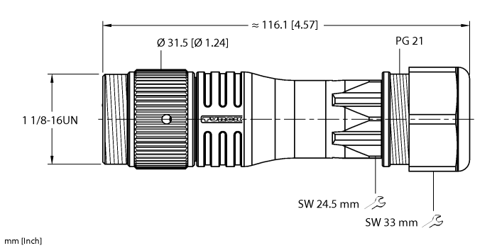 Actuator and Sensor Field Wireable - 7/8” Connection (BS 71101-0/21)