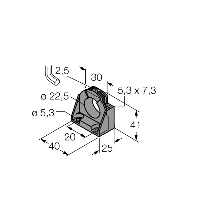 Mounting Accessories - Mounting Clamp (BS4-CK40)