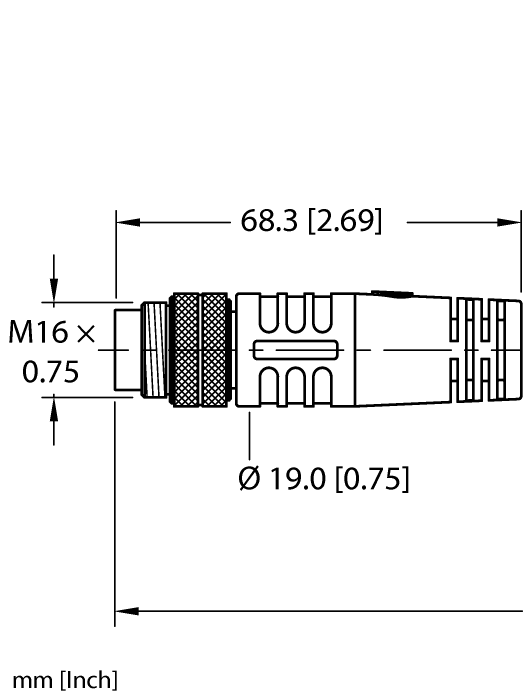 Actuator and Sensor Cordset - Connection Cordset (BSM 6-085-0.3)