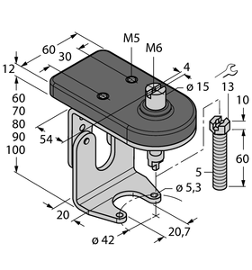 Mounting Accessories - Mounting kit for manual valves