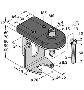 Mounting Accessories - Mounting kit for manual valves