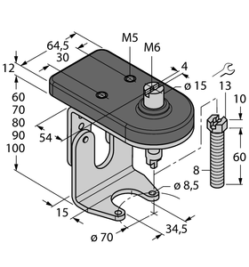 Mounting Accessories - Mounting kit for manual valves