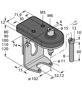 Mounting Accessories - Mounting kit for manual valves