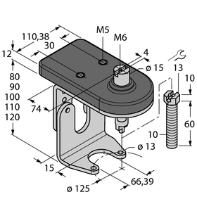 Mounting Accessories - Mounting kit for manual valves