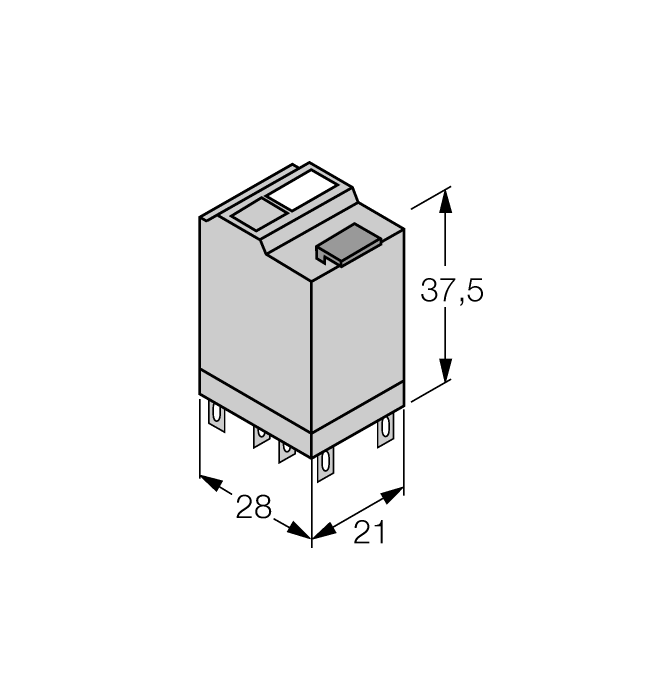 Comat Releco by TURCK - Miniature, Power Relay (C7-G20X/120VAC)