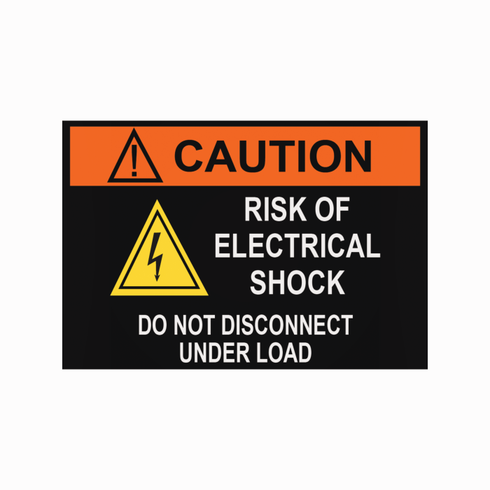 Power Accessory - Label (CAUTION LABEL (10/BAG))