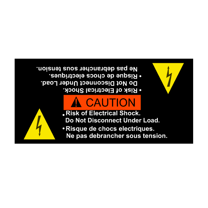 Power Accessory - Label (CAUTION LABEL,PWR,7.2-30MM,UL-R (10/BAG))