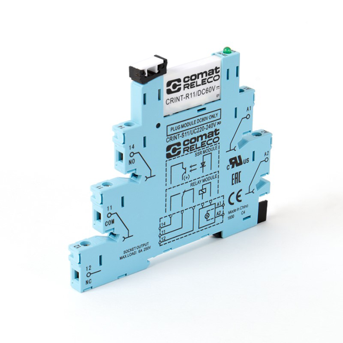 Comat Releco by TURCK - CRINT, Slim Interface Relay (CRINT-C111/UC110-125V)