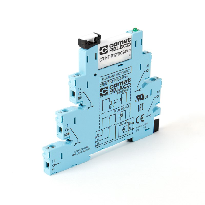 Comat Releco by TURCK - CRINT, Slim Interface Relay (CRINT-C112/UC110-125V)