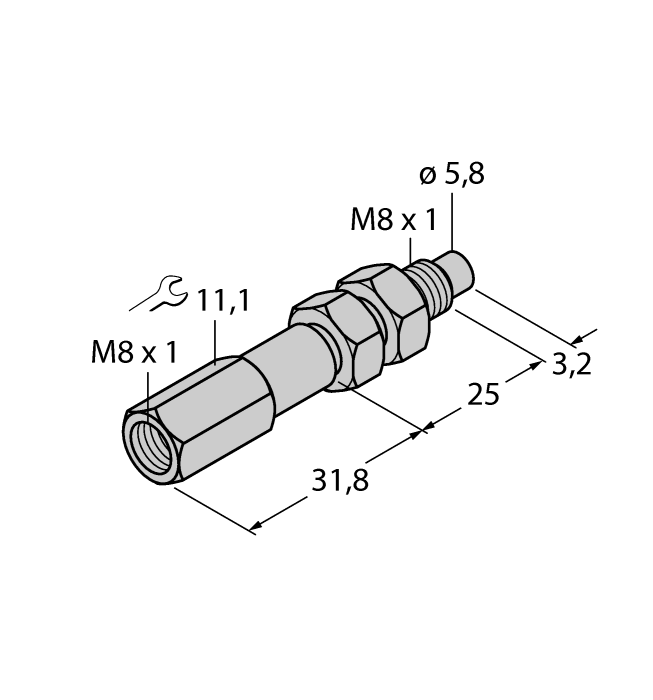 Accessories for Inductive Sensors - Collision Protection for Threaded Barrel Devices (DP-08-25-08)