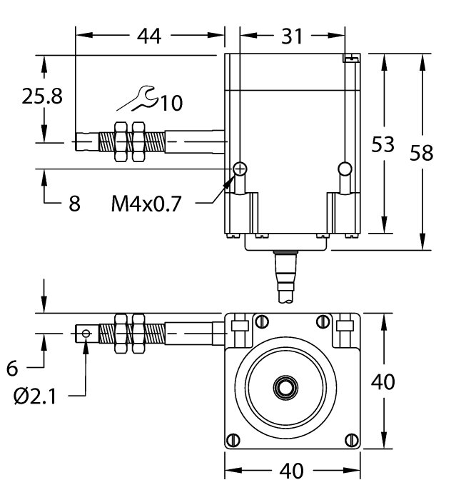 Draw-Wire - (DW1000-55-7F-CA)