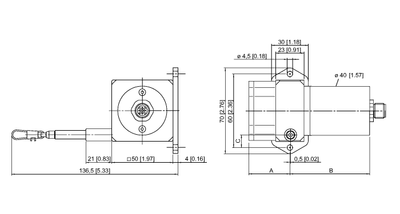 Turck Draw Wire Encoder Assembly - Analog