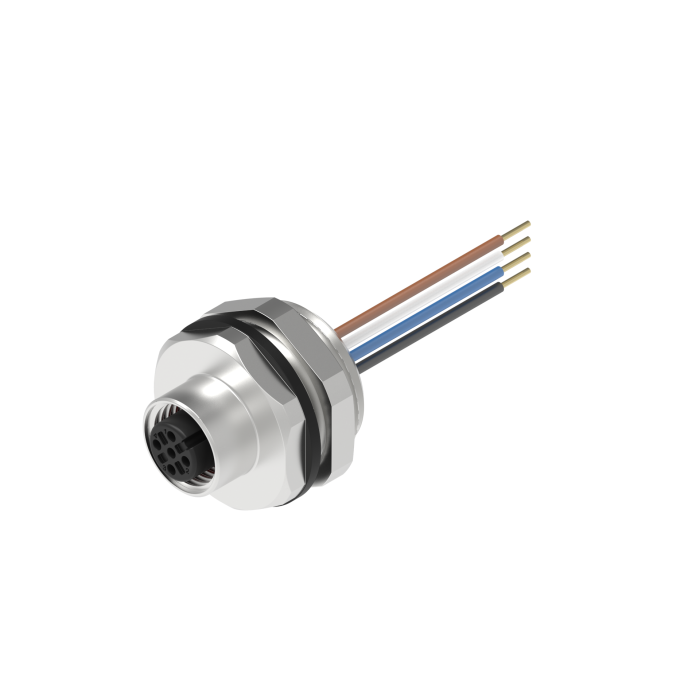 Actuator and Sensor Receptacle - Front Mount (EFKVH-A4.400.2-0.3)