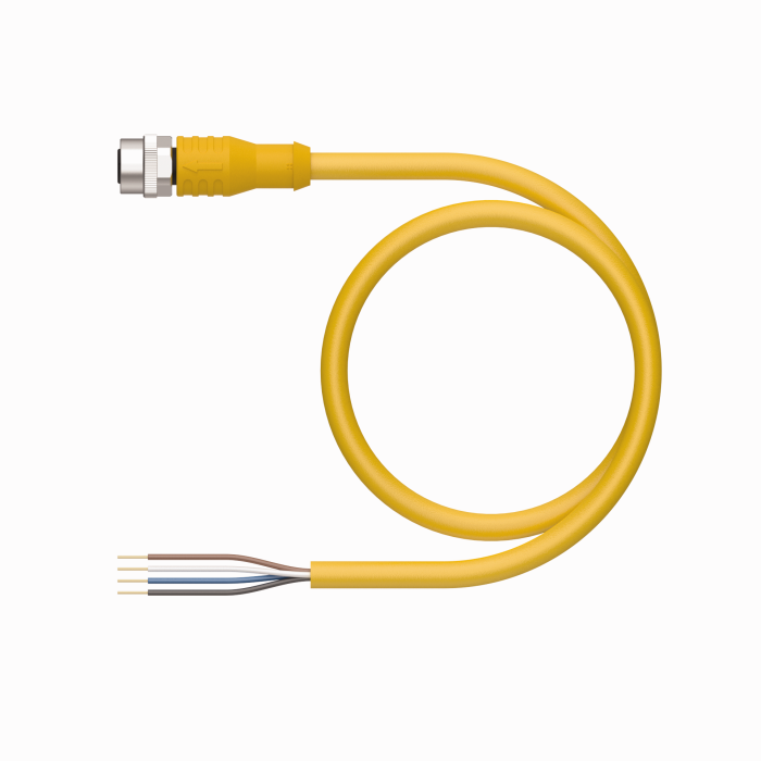 Actuator and Sensor Cable - Connection Cable (EKRV001-A4.400-FE8Y-20)