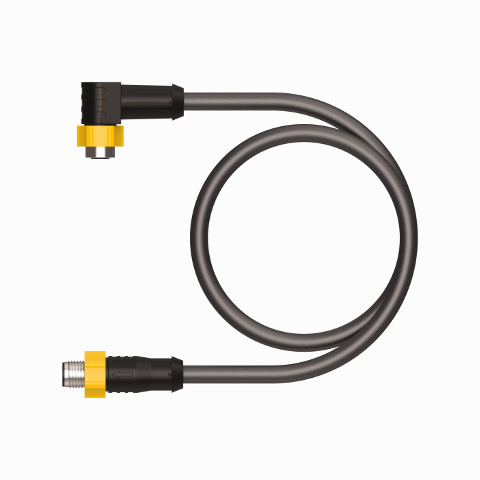 Actuator and Sensor Cable - Extension Cable (EKWT-ESRT-A5.500-GC8K-4)