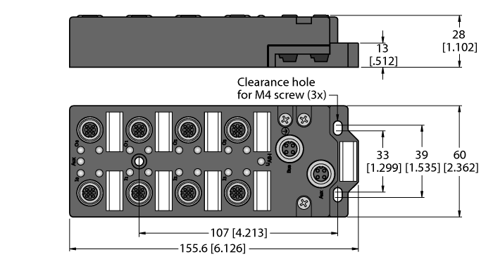 I/O Module for AS-interface - (FAS8-S0404H-A)